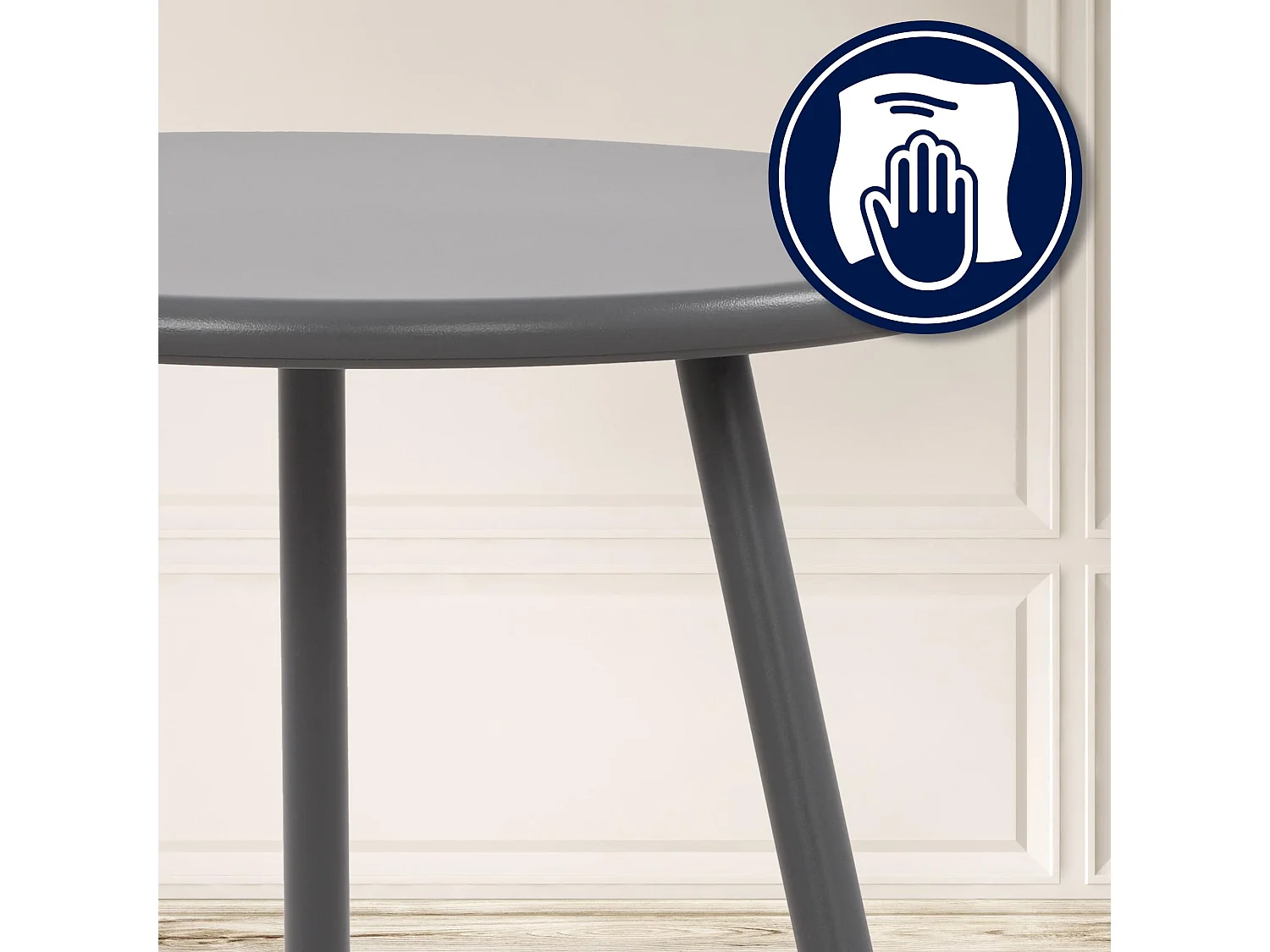 Ensemble de jardin - Table + 4 Chaises - Berena