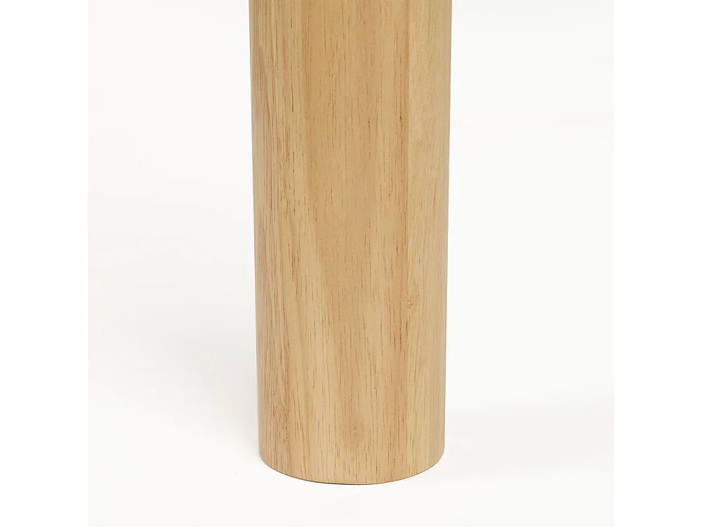 Sticks - Table à manger 8 personnes en bois - Bois clair