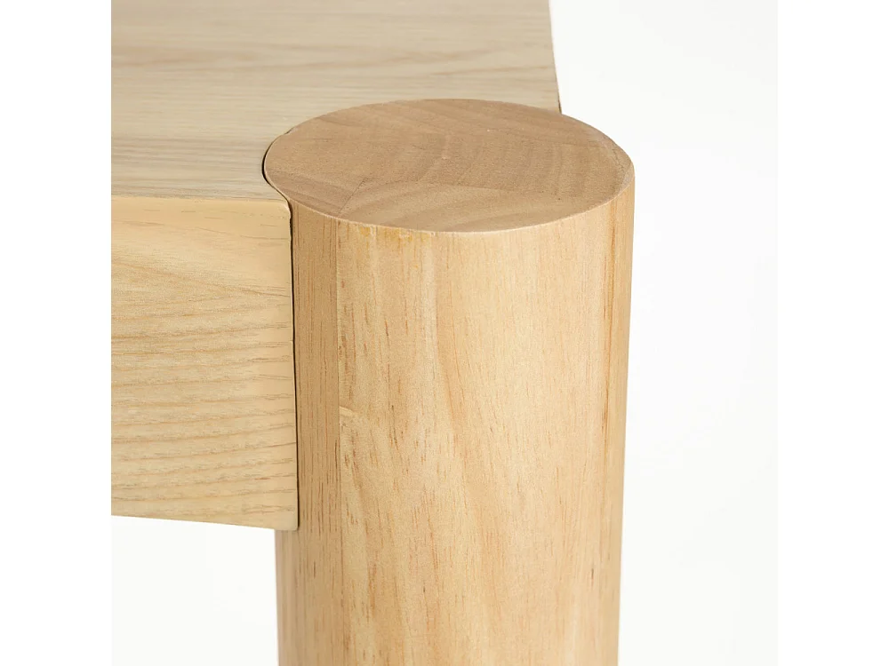 Sticks - Table à manger 10 personnes en bois - Bois clair