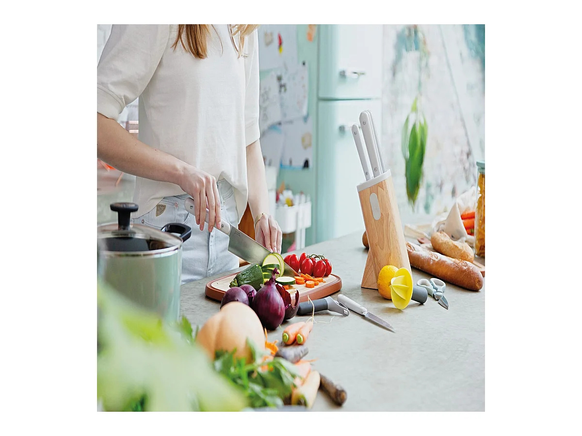 Berghoff Bloc de 6 couteaux lames inox - 3950342