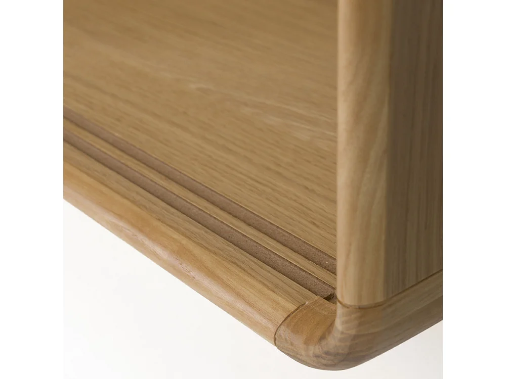 Rise - Étagère sur pieds en bois H180cm - Bois clair