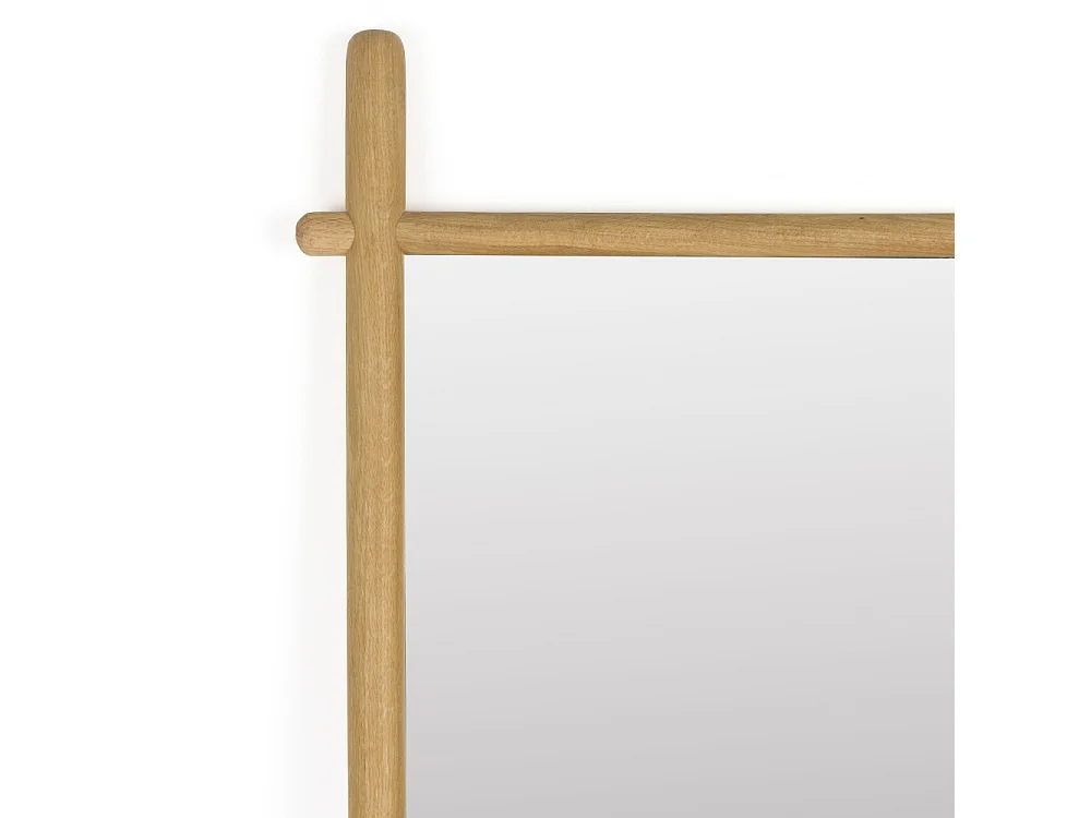Solene - Miroir en bois 58x160cm - Bois clair