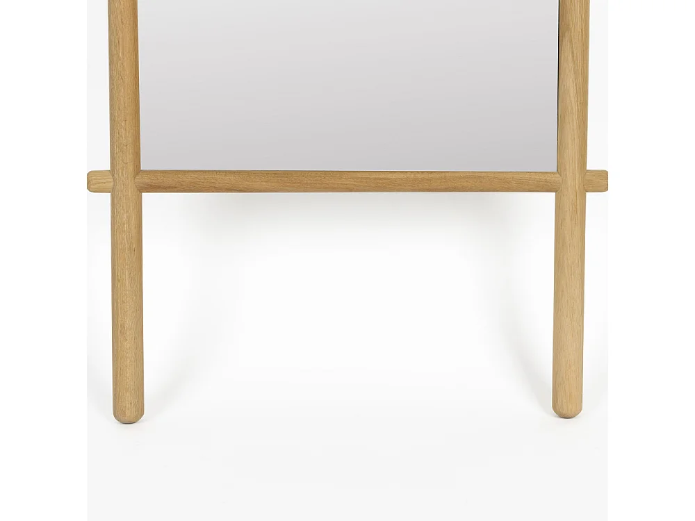 Solene - Miroir en bois 58x160cm - Bois clair