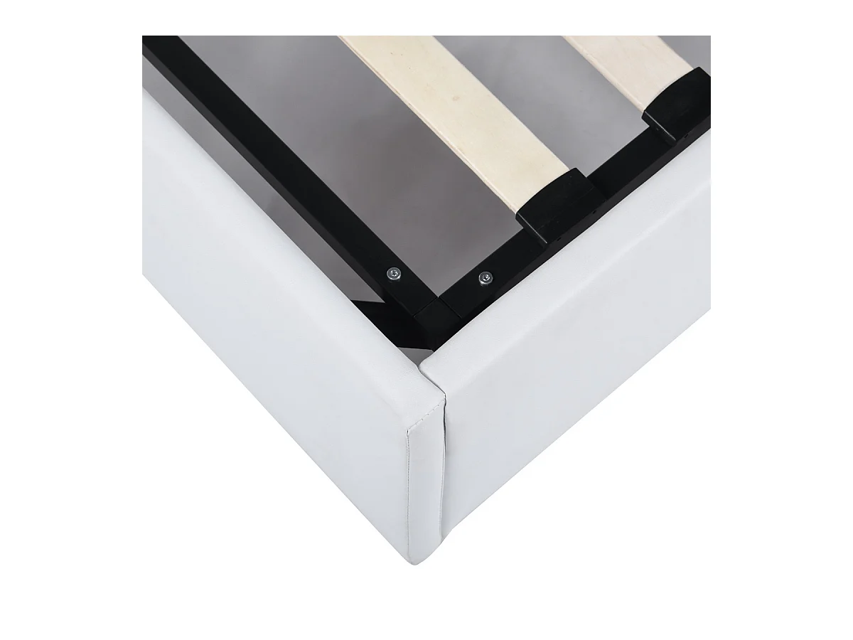 Lit coffre 140x190cm sans matelas,majesty