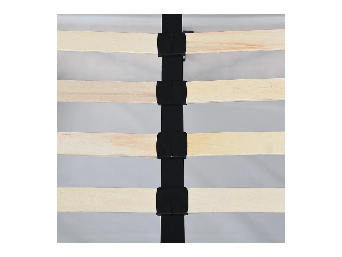 Lit coffre 140x190cm sans matelas,majesty