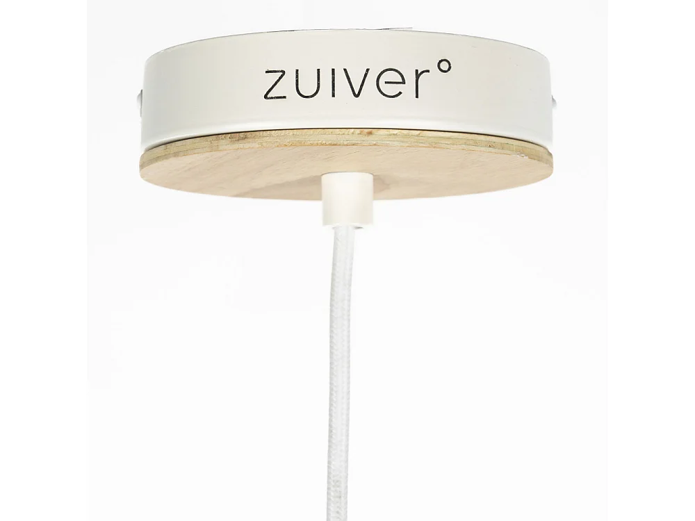 Belle L - Suspension ronde en métal ø80cm - Beige