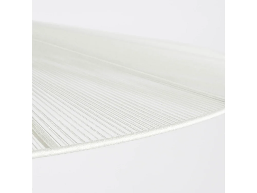 Belle L - Suspension ronde en métal ø80cm - Beige