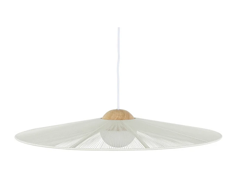 Belle S - Suspension ronde en métal ø65cm - Beige