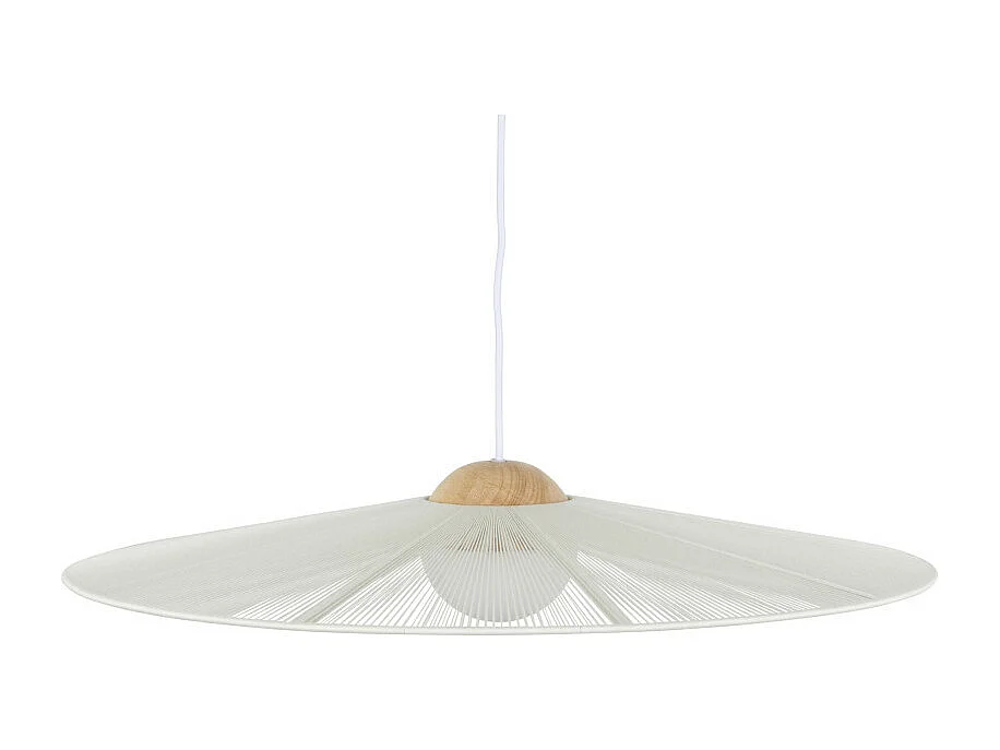 Belle S - Suspension ronde en métal ø65cm - Beige