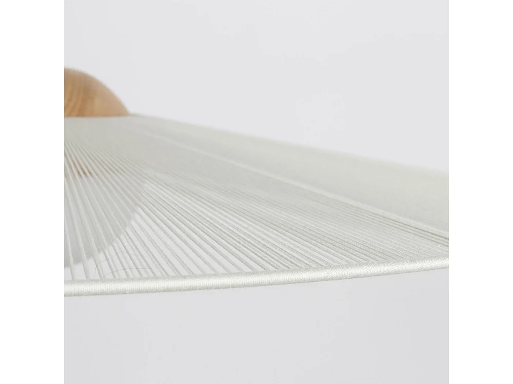 Belle S - Suspension ronde en métal ø65cm - Beige