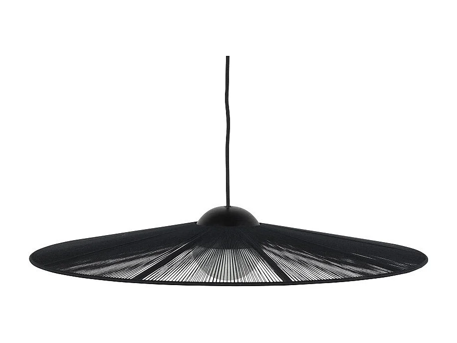 Belle S - Suspension ronde en métal ø65cm - Noir