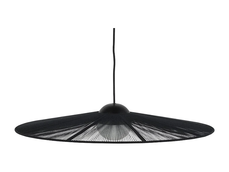 Belle S - Suspension ronde en métal ø65cm - Noir