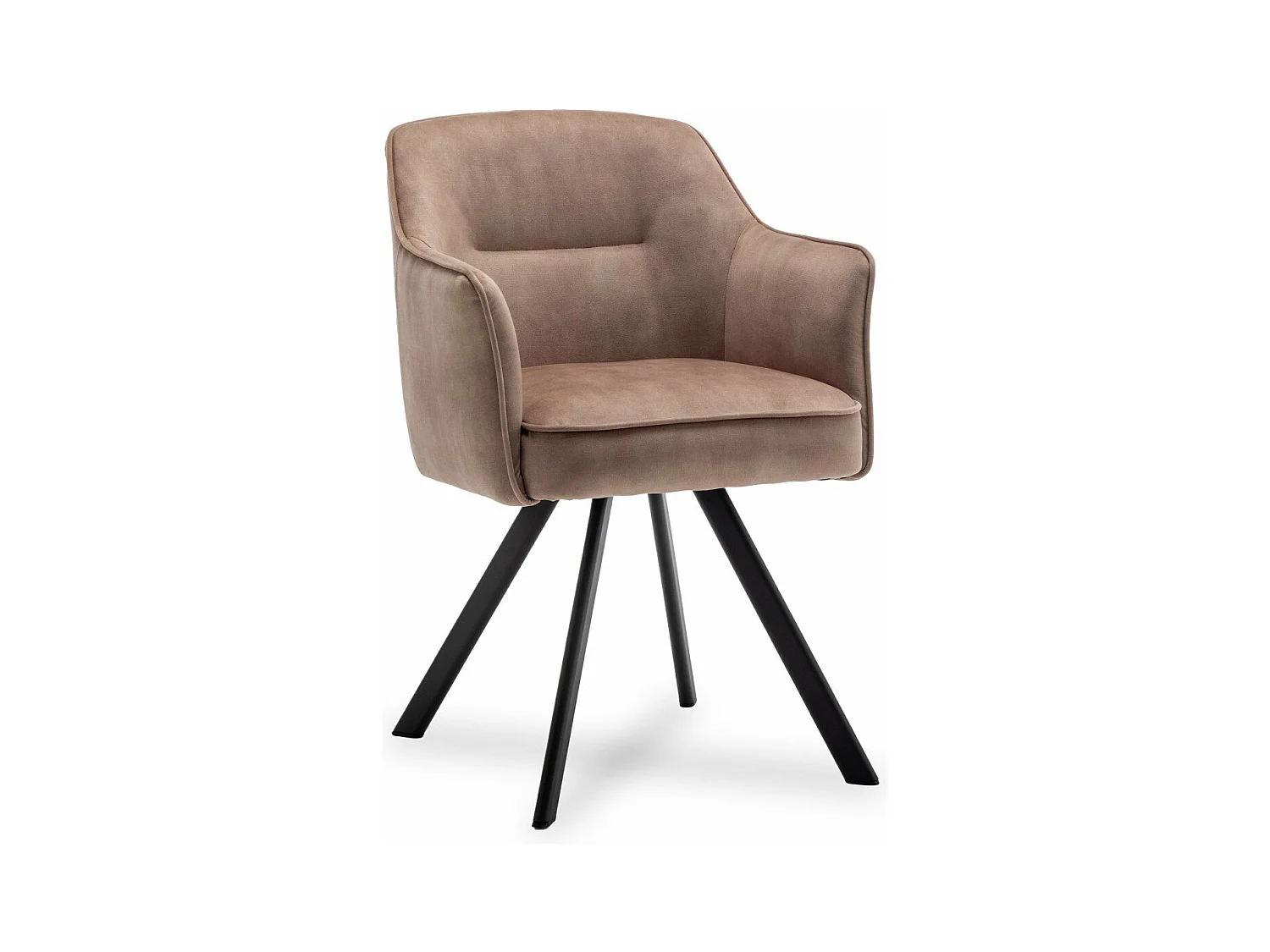 Chaise de séjour beige L59 cm - ALLURE