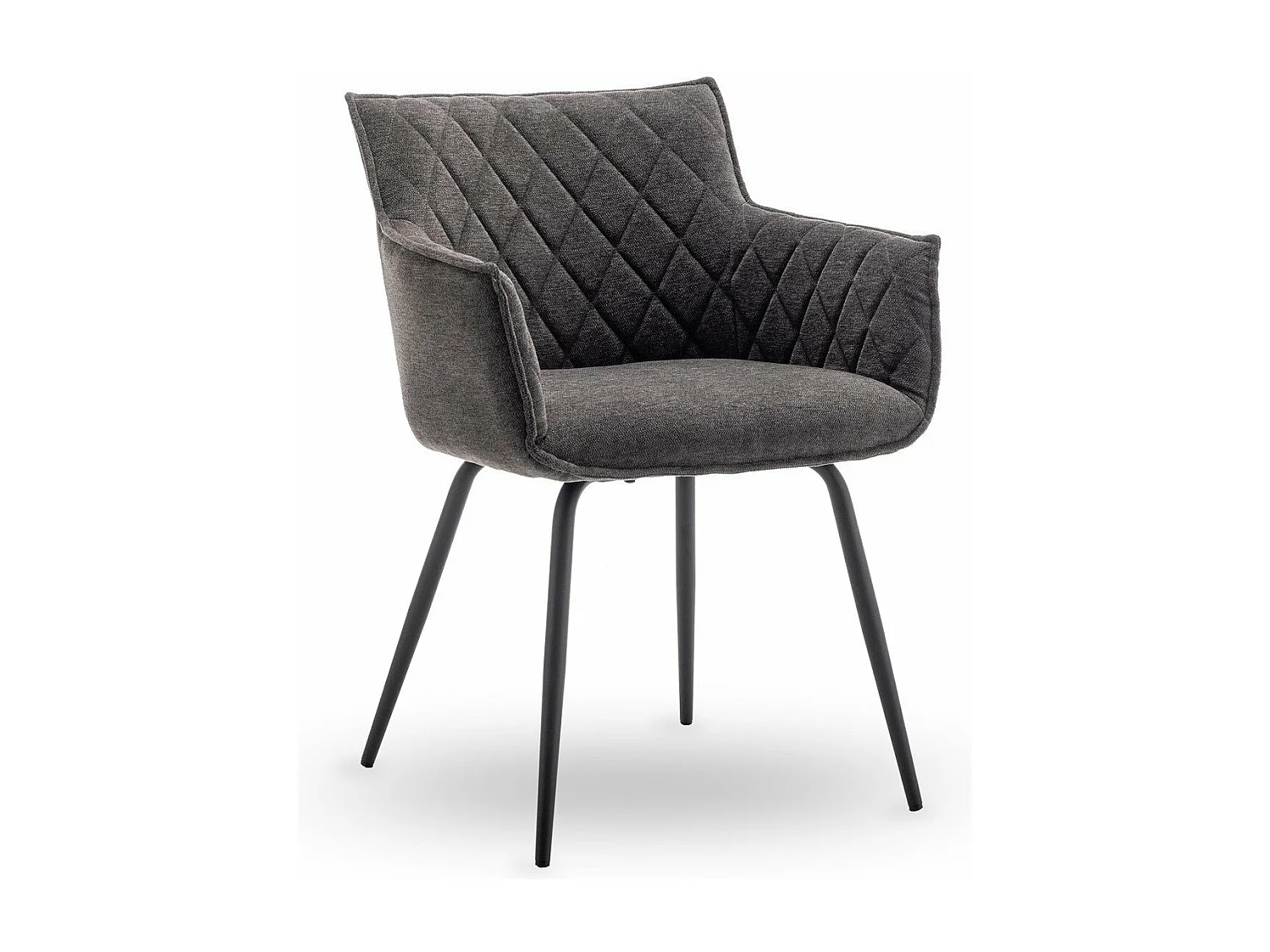 Lot de 2 chaises de séjour L58 cm - CAPITAN