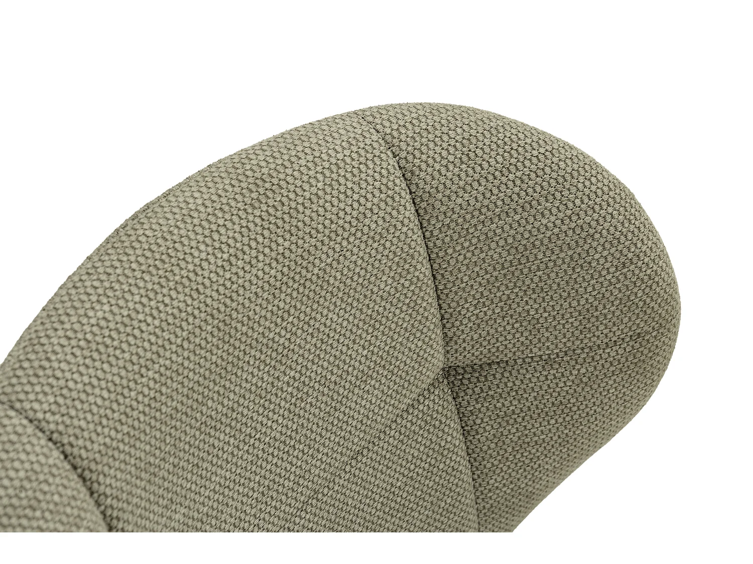 Set van 2 stoelen in stof met zwarte metalen poten L50 cm - LUCY