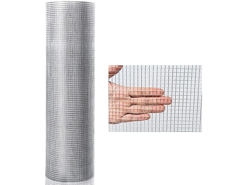 7x7 mm volièregaas 23 gauge metaalgaas draadgaas hazendraad lasgaas draad hek tuinhek