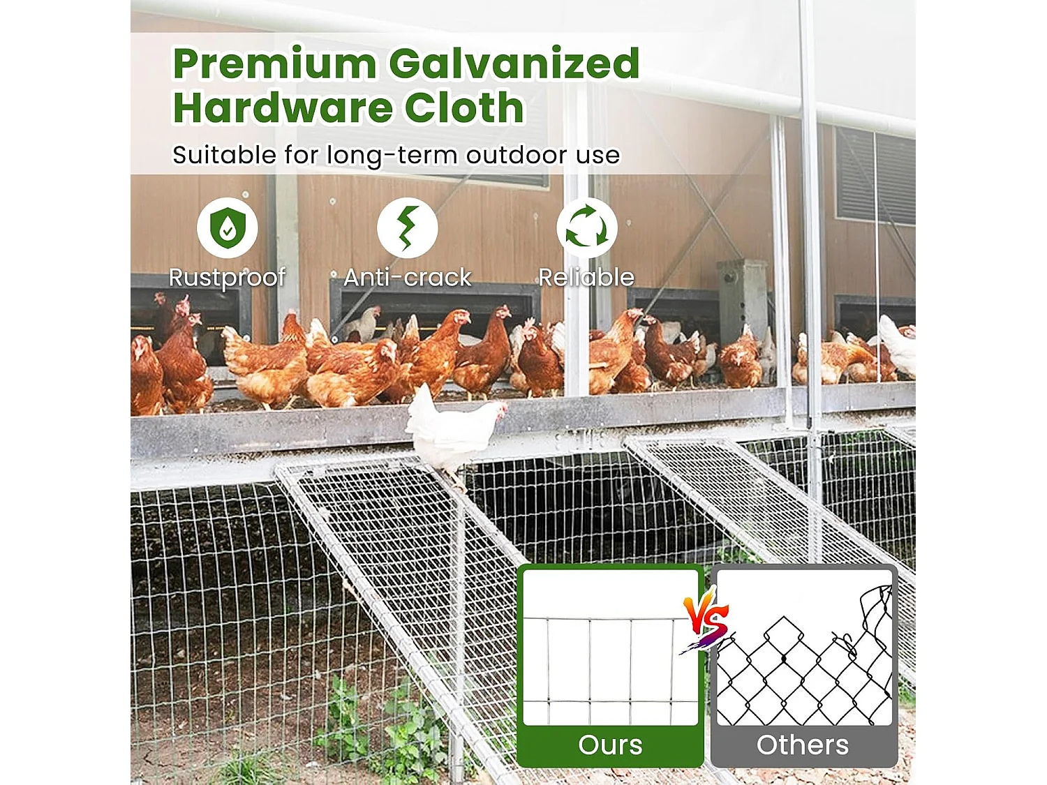 Draadgaas fijnmazig, 15 m x 0,6 m, 50 x 25 mm maasgat, gegalvaniseerd, woelmuisrooster voor verhoogde bloembedden in de tuin, volièregaas, kippengaas, zilver SF6414