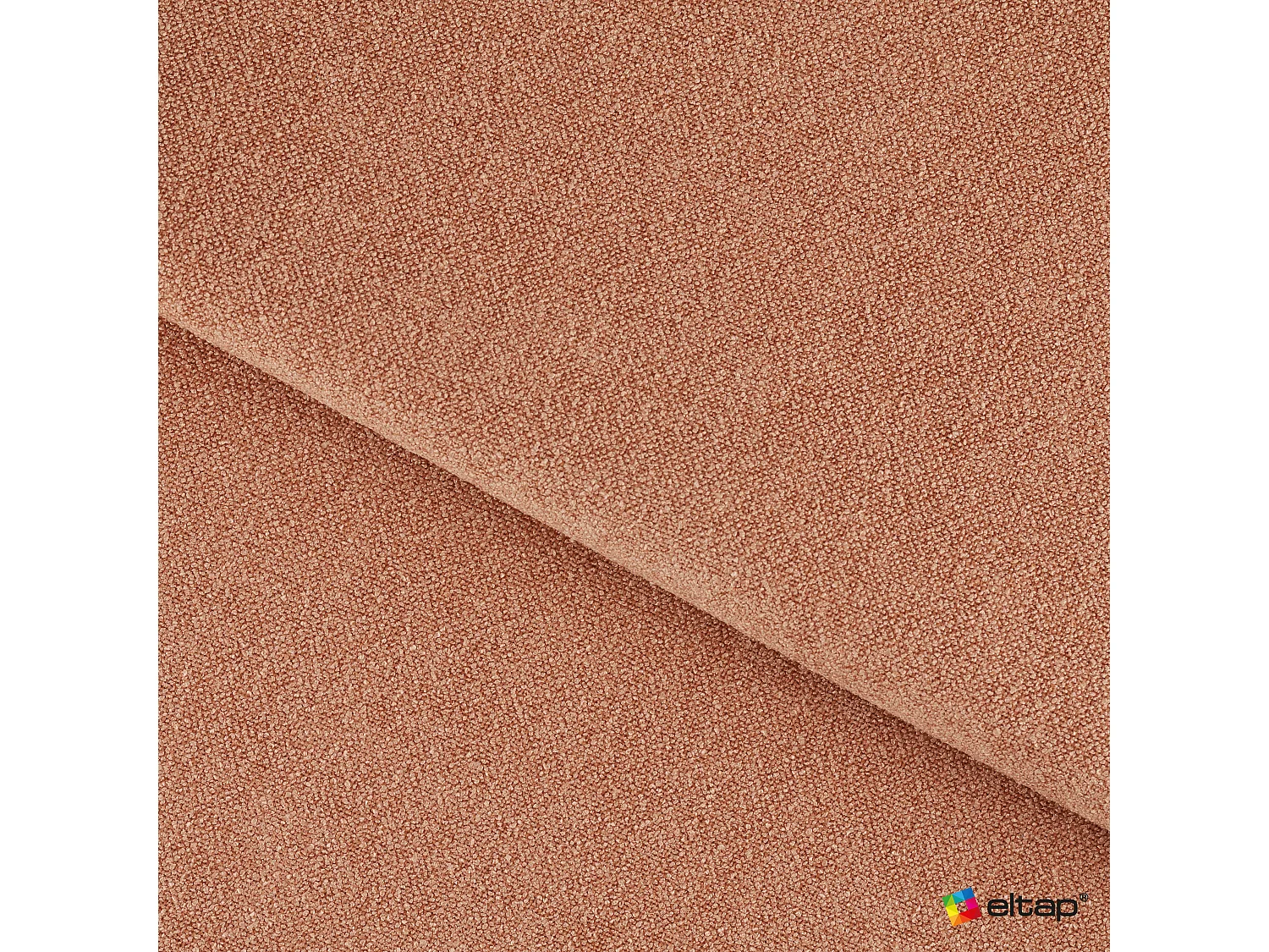 Divano d'angolo Vineam L/Tessuto/Arancia