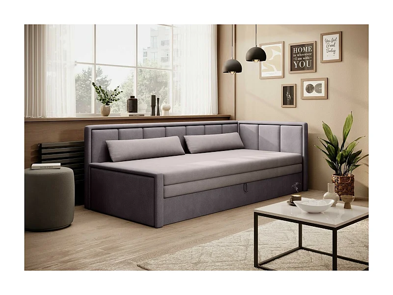 Couch Fulgeo R/Stoffbezug/Lila&Pink