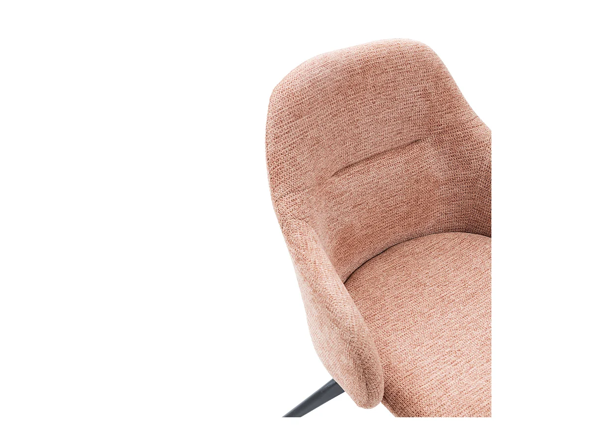 Conjunto de 2 cadeiras giratórias e estrutura metálica 46x47 h84 cm