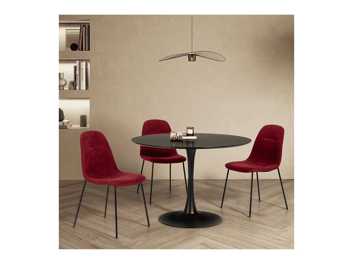 Table ronde pied métal diamètre 110 cm - ODA