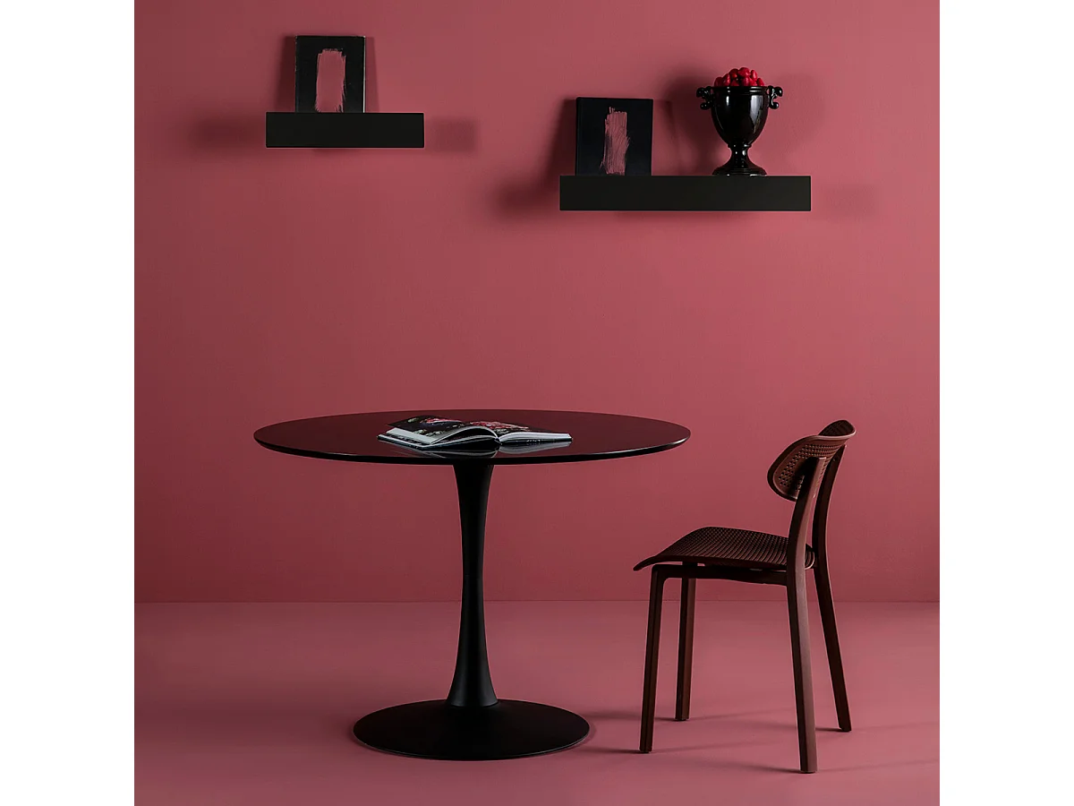 Table ronde pied métal diamètre 110 cm - ODA