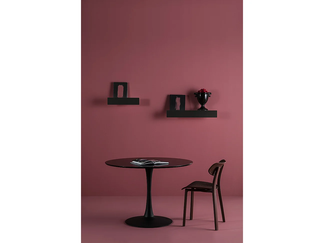 Table ronde pied métal diamètre 110 cm - ODA