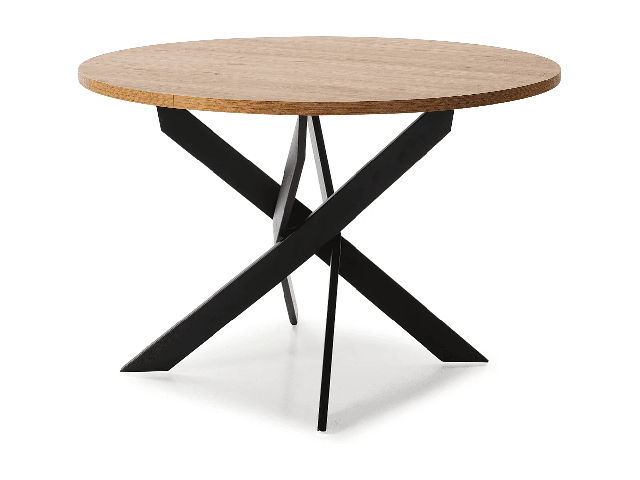 Table ronde avec pieds en métal L120 cm - THER