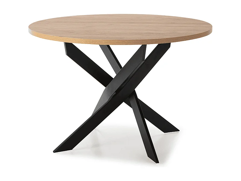 Table ronde avec pieds en métal L120 cm - THER