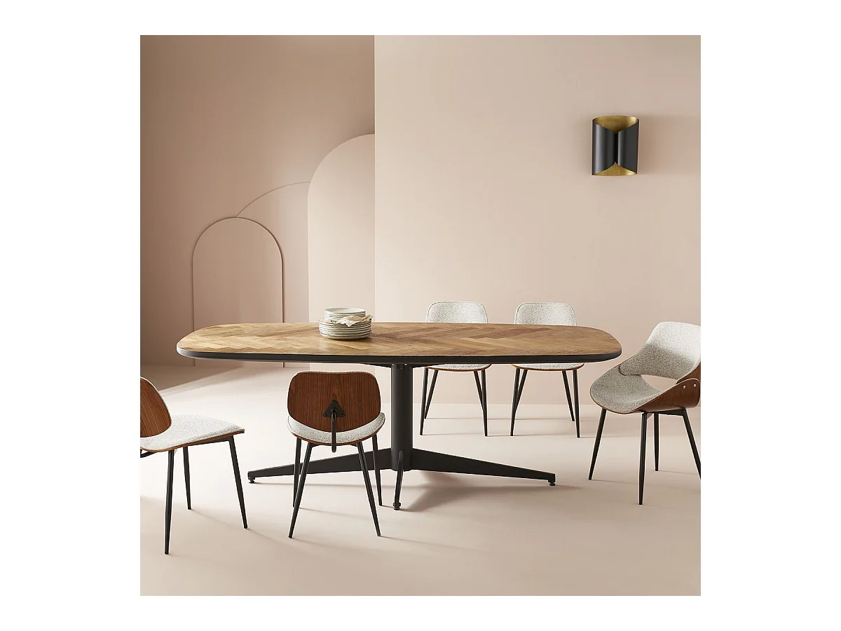 Table en bois massif L220cm - BERNARD