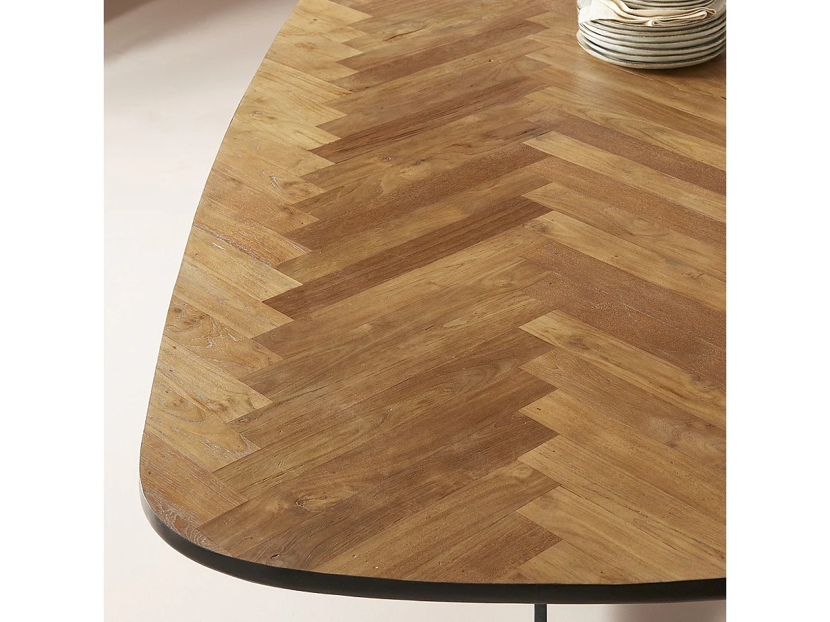 Table en bois massif L220cm - BERNARD