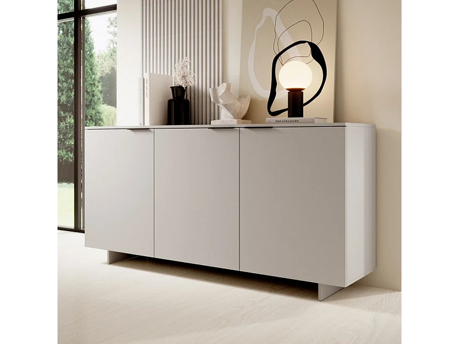 Buffet beige 3 portes 180cm Jude