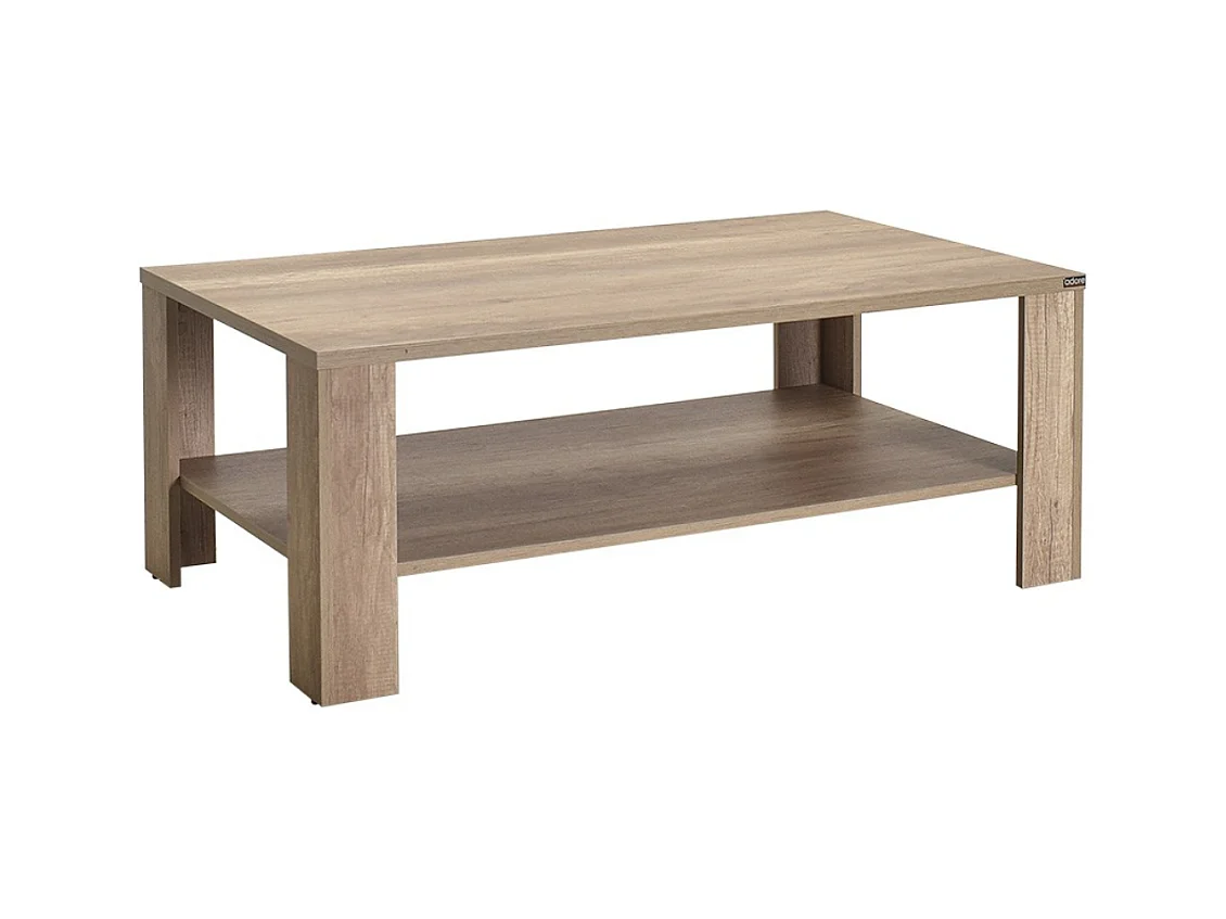 Table basse 1 étagère L110 cm - EVA