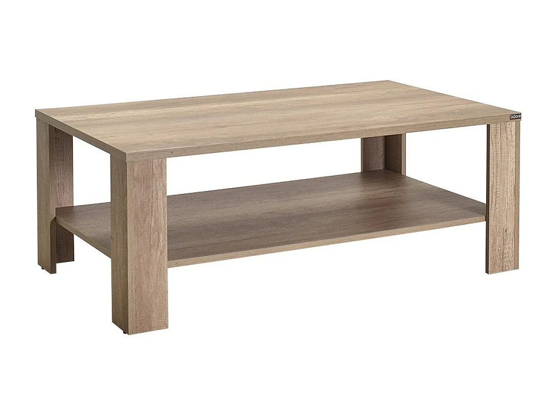 Table basse 1 étagère L110 cm - EVA