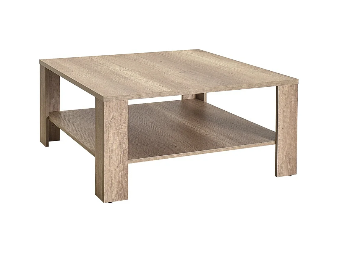 Table basse 1 étagère L90 cm - LENA