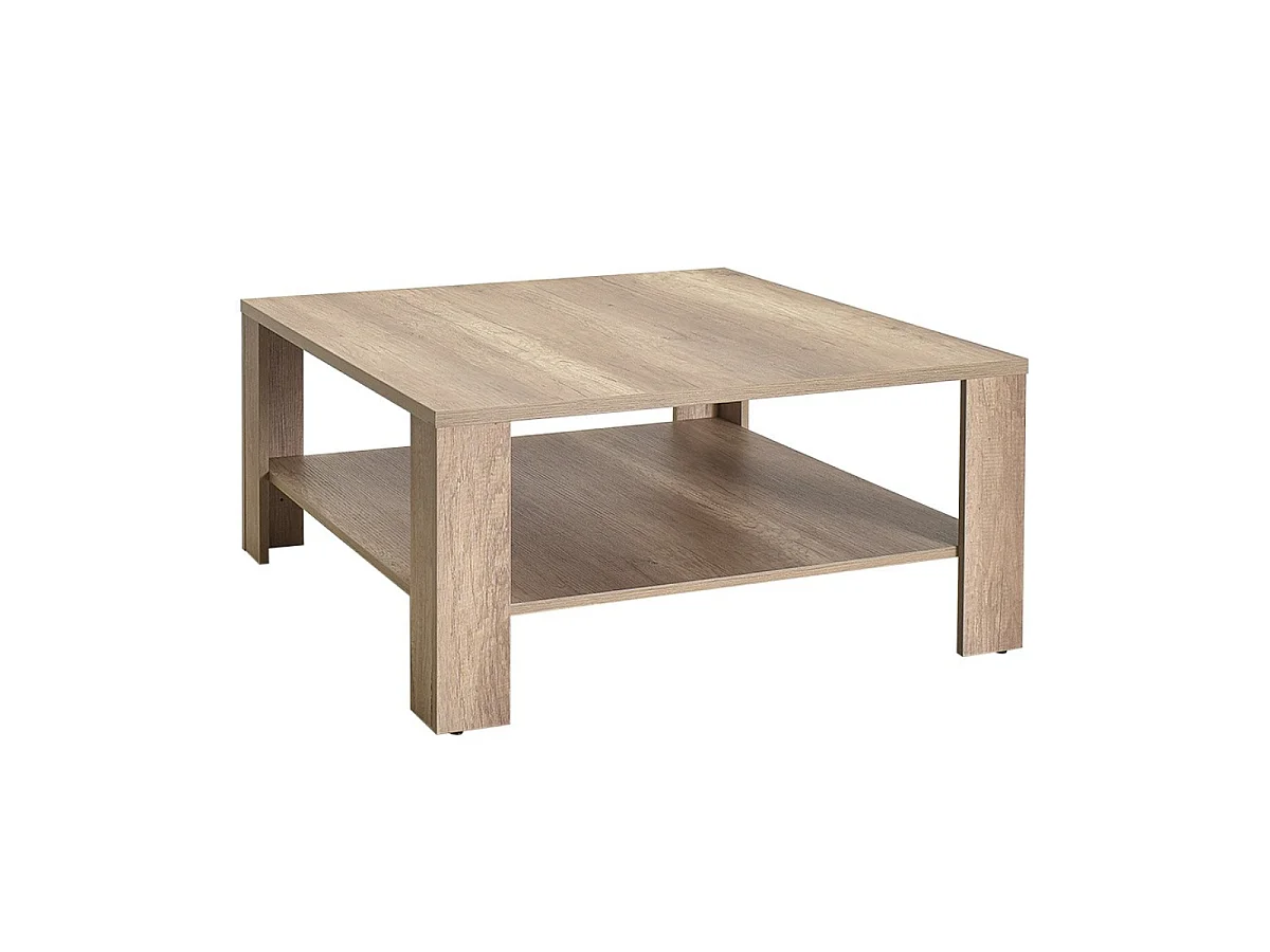 Table basse 1 étagère L90 cm - LENA