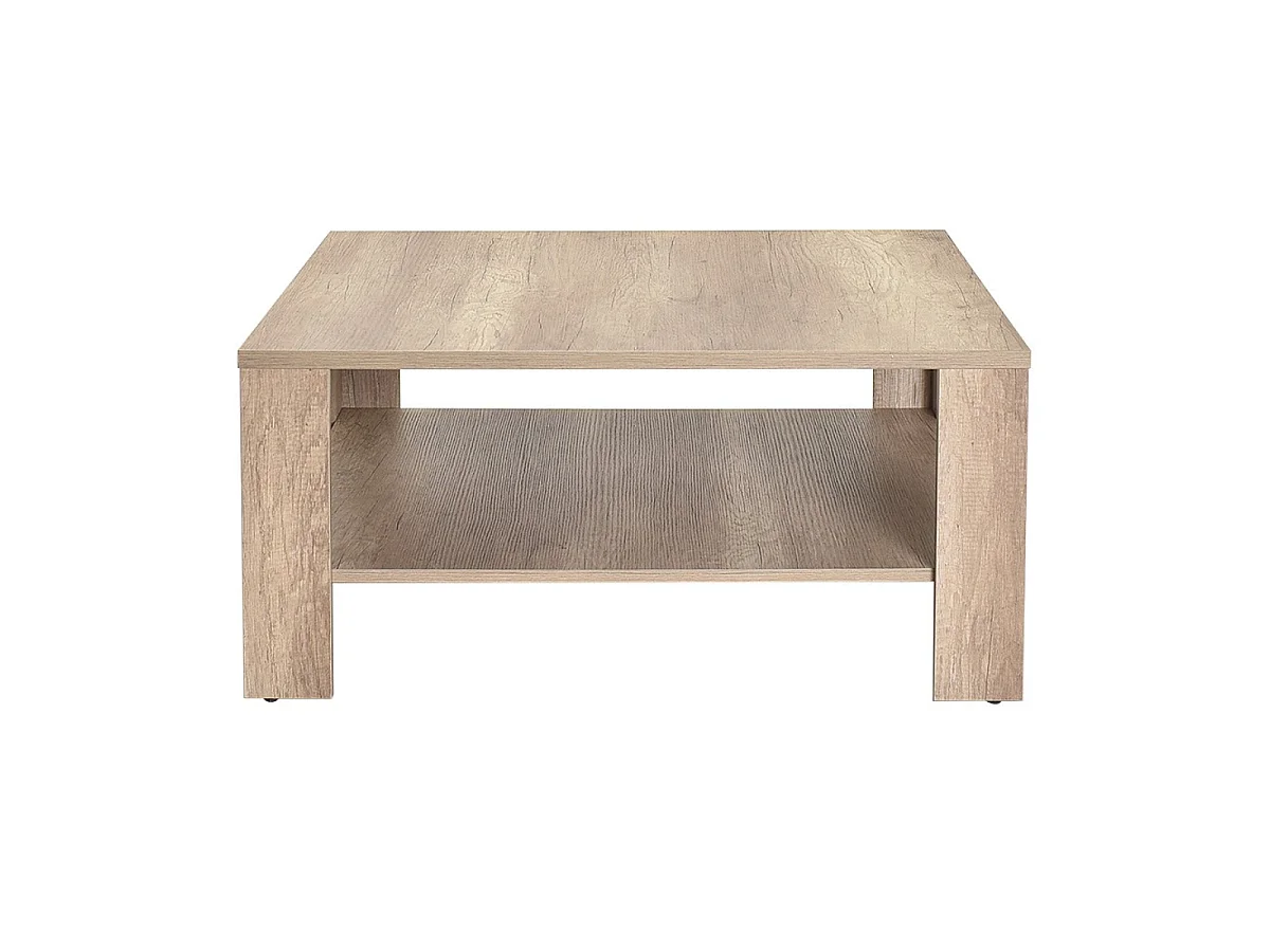 Table basse 1 étagère L90 cm - LENA