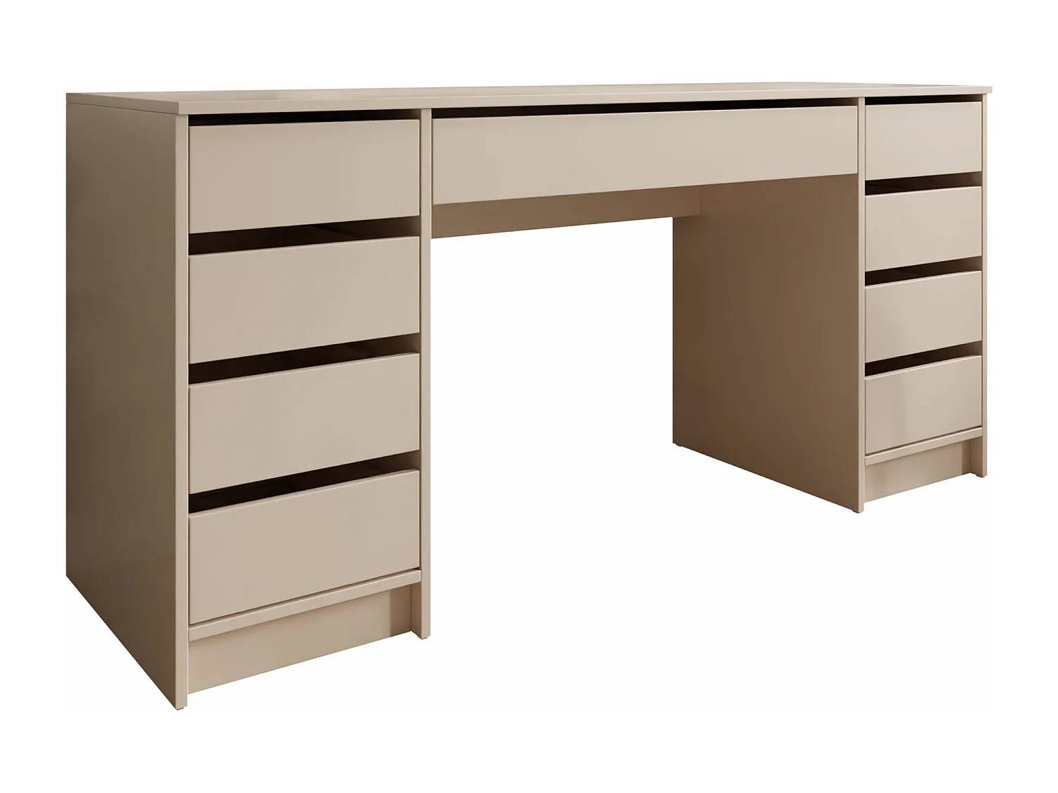 Bureau Comfivo 401, Avec tiroirs, 76x154x55cm, Beige