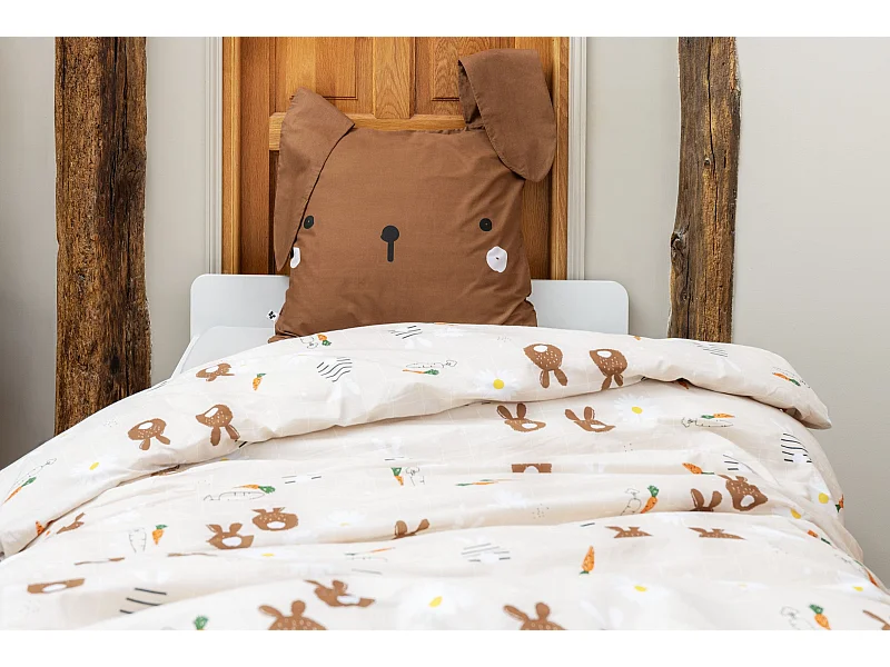 Parure de lit enfant 140 x 200 cm POMPON