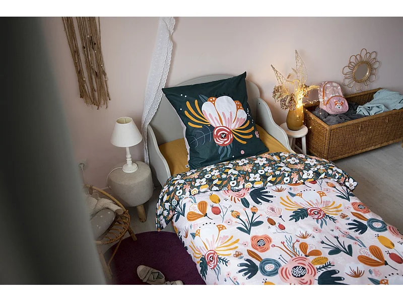 Parure de lit enfant 140 x 200 cm CHAMPETRE