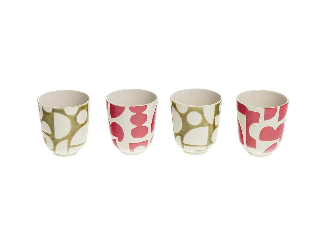 Coffret de 4 tasses expresso Ohana 18 cl