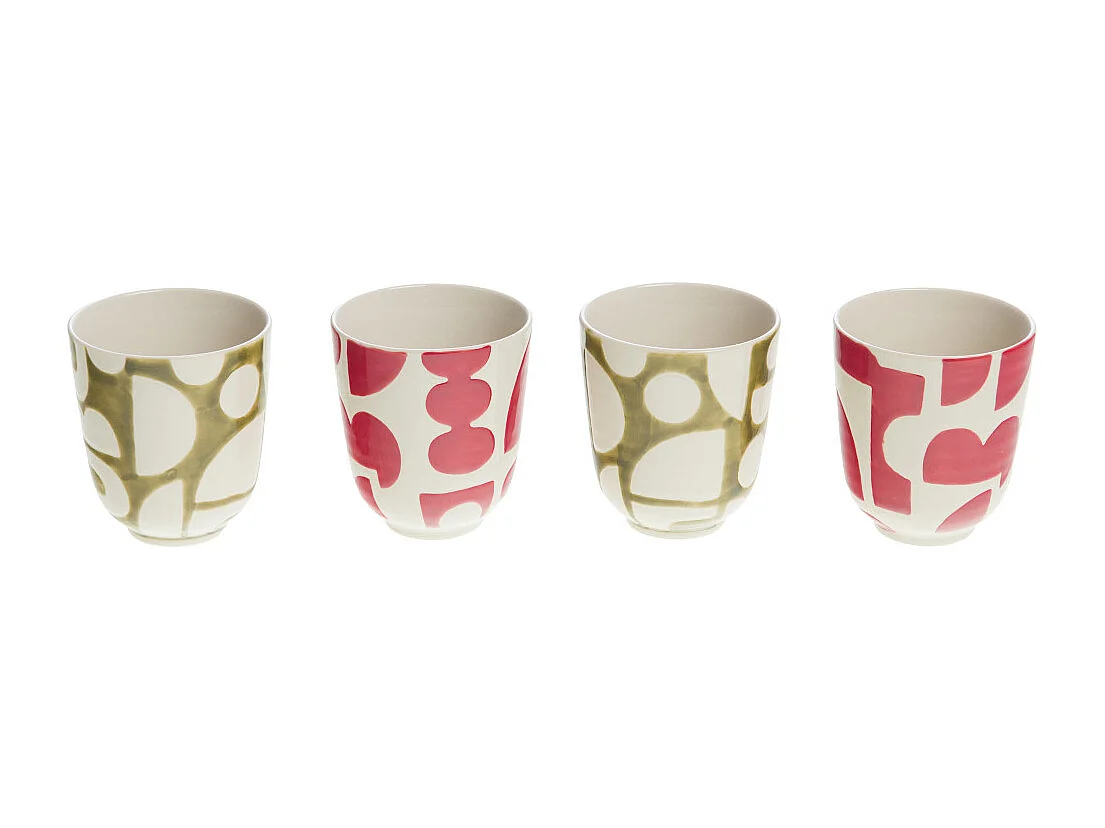 Coffret de 4 tasses expresso Ohana 18 cl