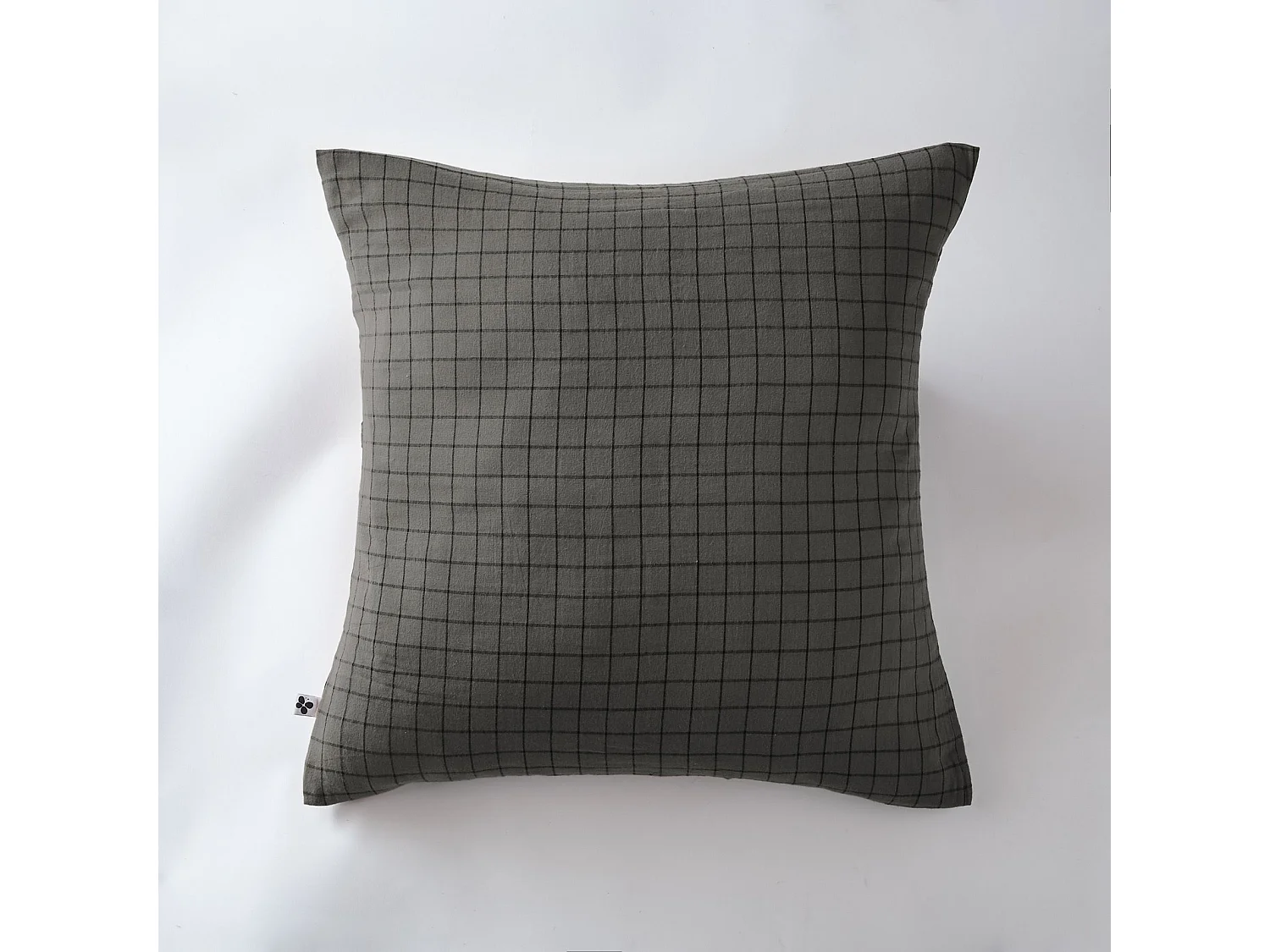 Taie d'oreiller 60 x 60 cm GAÏA MIX Granit