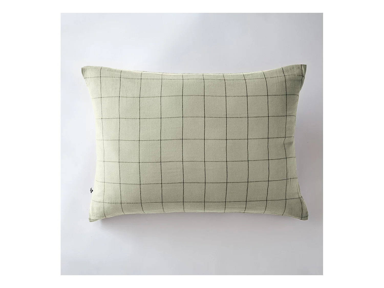 Taie d'oreiller 50 x 70 cm GAÏA MATCH Vert d'eau