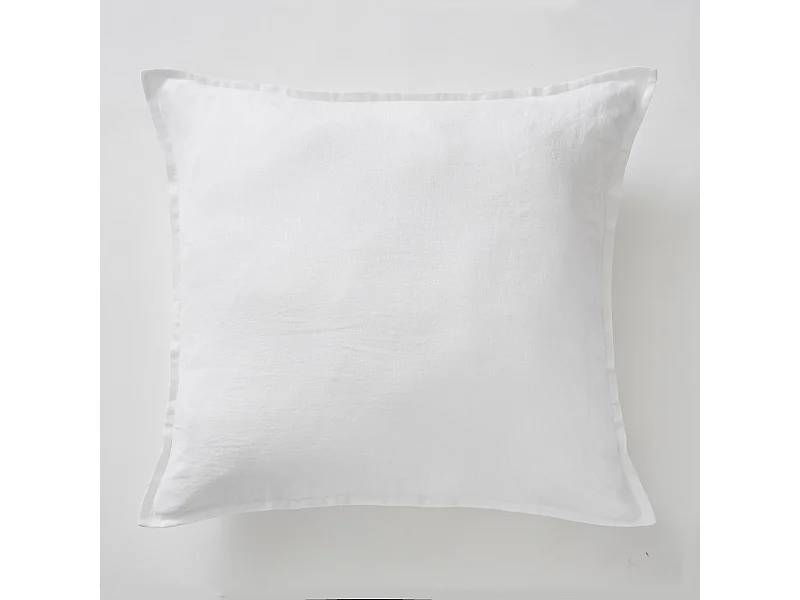 Taie d'oreiller 60 x 60 cm SOLINE Craie