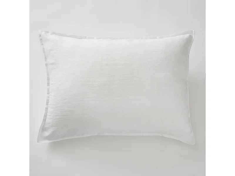 Taie d'oreiller 50 x 70 cm SOLINE Craie