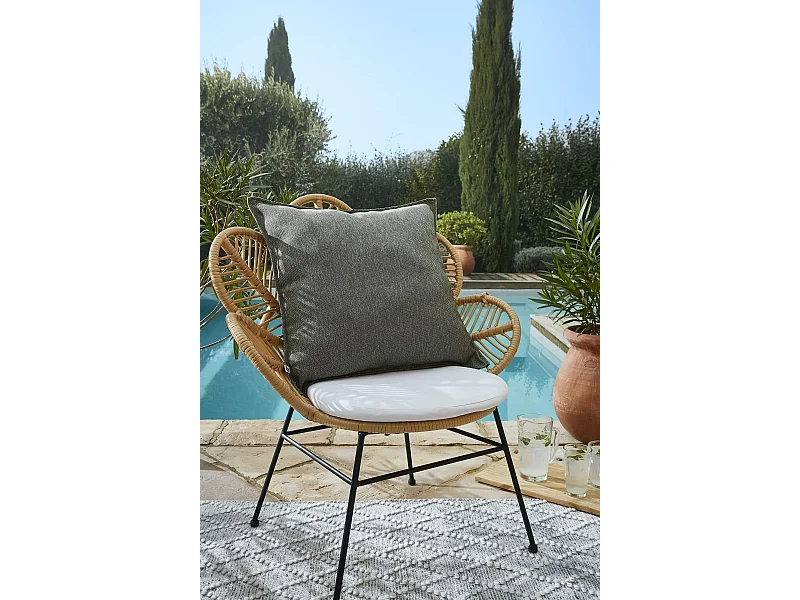 Housse de Coussin 60 x 60 cm NAÏA Nénuphar