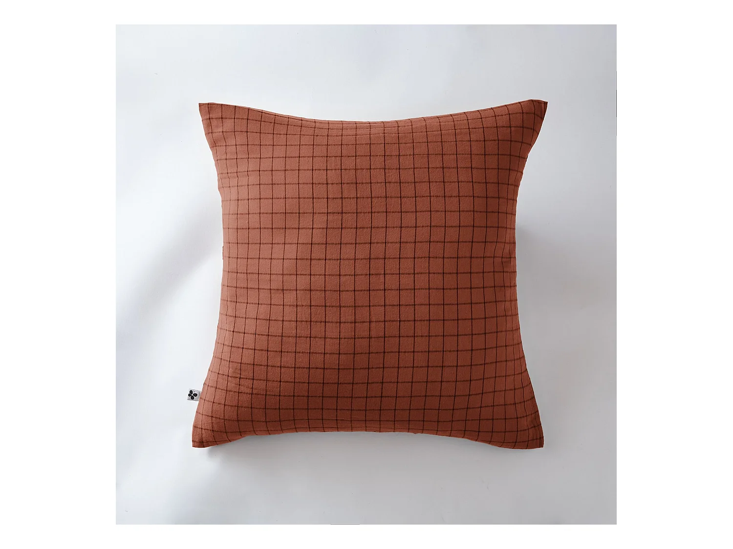 Taie d'oreiller 60 x 60 cm GAÏA MIX Terracotta