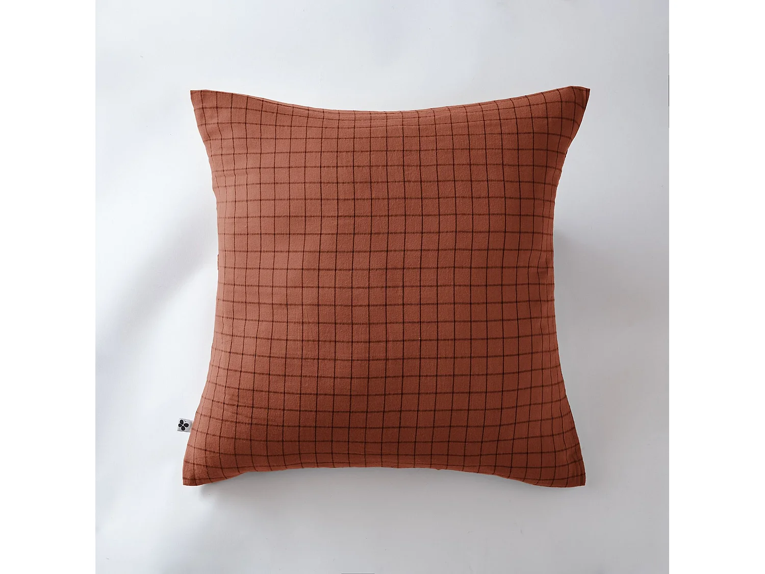 Taie d'oreiller 60 x 60 cm GAÏA MIX Terracotta