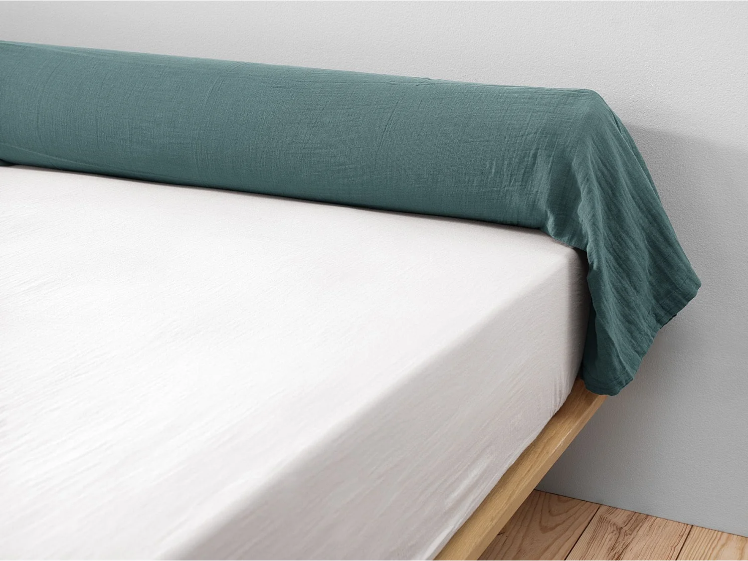 Taie de traversin 85 x 185 cm GAÏA Canard